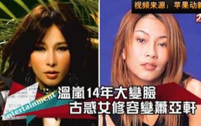 Lan Wen and Elva Hsiao hit their faces, the golden ratio of their faces bid farewell to the meat pie face